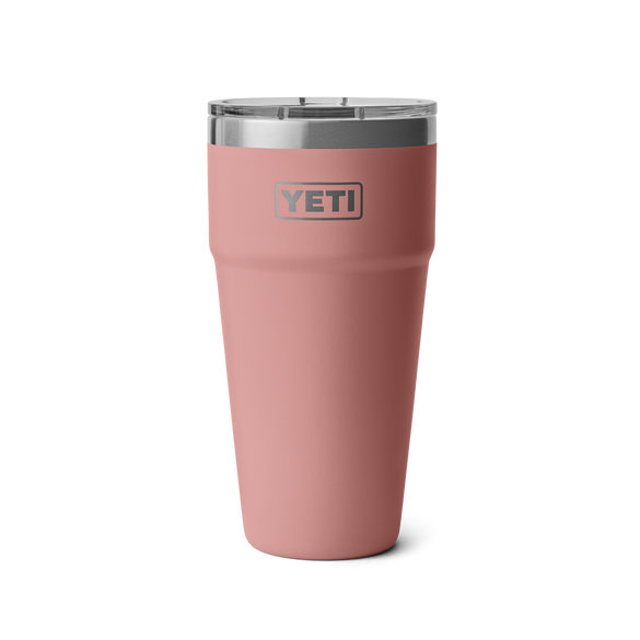 YETI RamblerĀ® 30 oz (887 ml) Stackable Cup Sandstone Pink