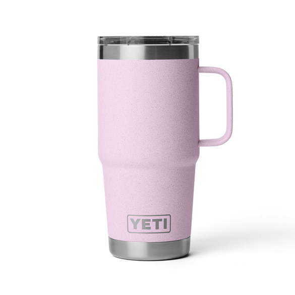 YETI RamblerĀ® 20 oz (591 ml) Travel Mug Cherry Blossom