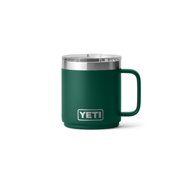 YETI RamblerĀ® 10 oz (295 ml) Stackable Mug Black Forest Green