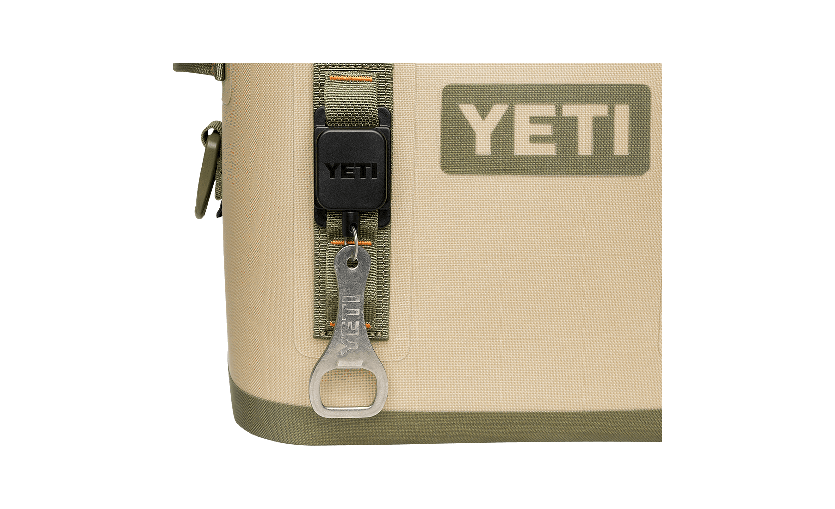 YETI Molle Mounted Zinger Bottle Opener Stainless Steel