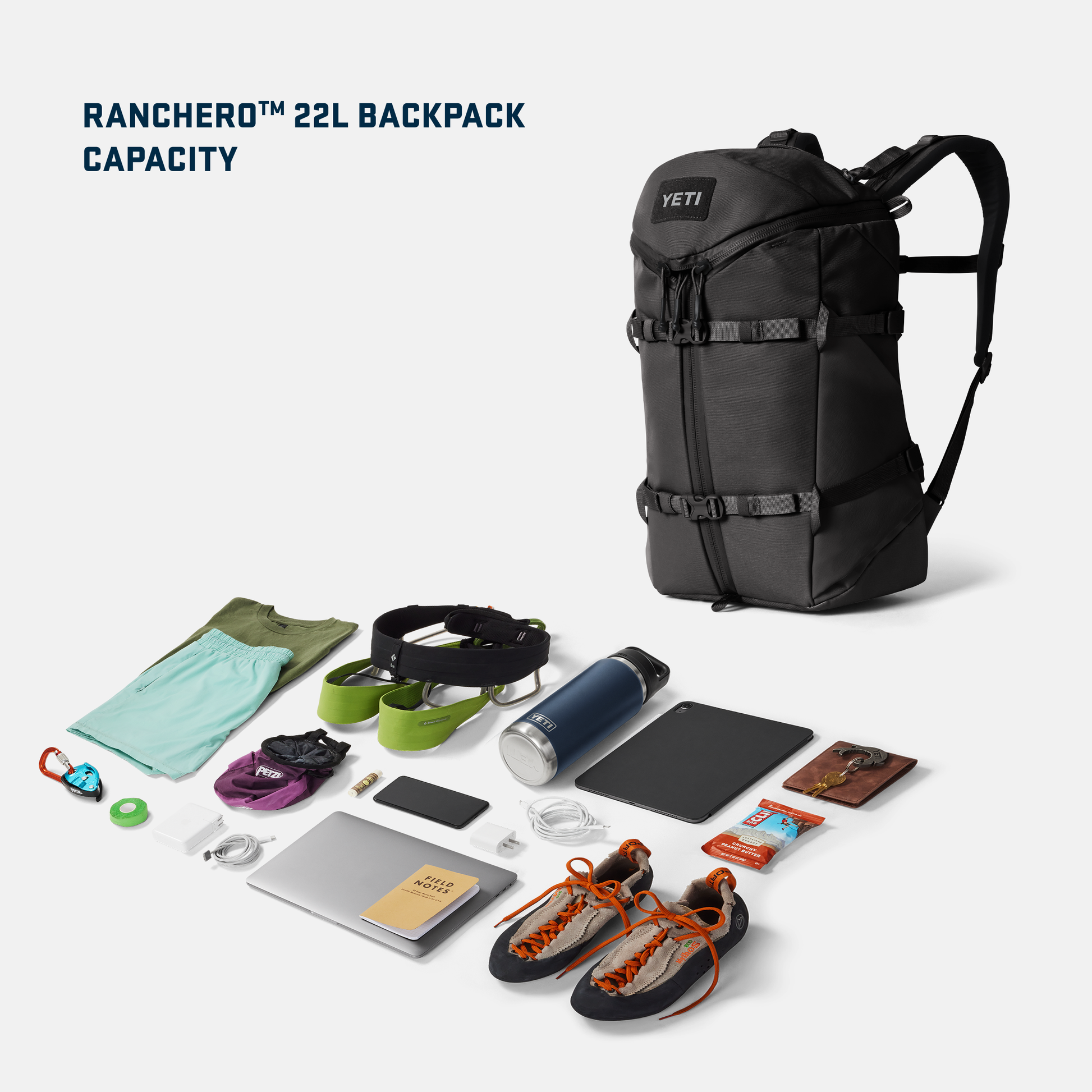 YETI Ranchero™ 22L Backpack Black