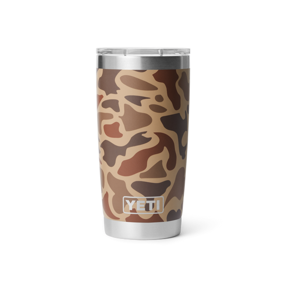 YETI RamblerĀ® 20 oz (591 ml) Tumbler Wetlands Camo