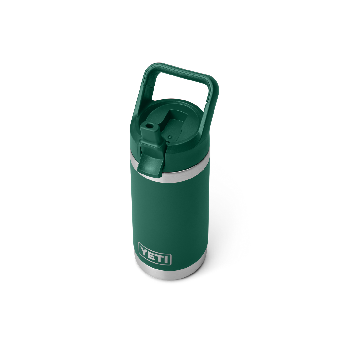 YETI Rambler® Jr 12 oz Fles van 355 ml voor kinderen Black Forest Green