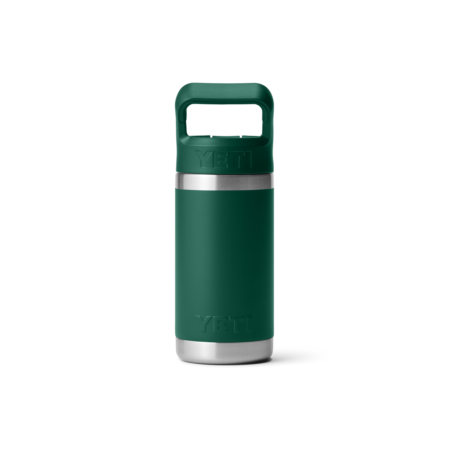 YETI Rambler® Jr 12 oz Fles van 355 ml voor kinderen Black Forest Green