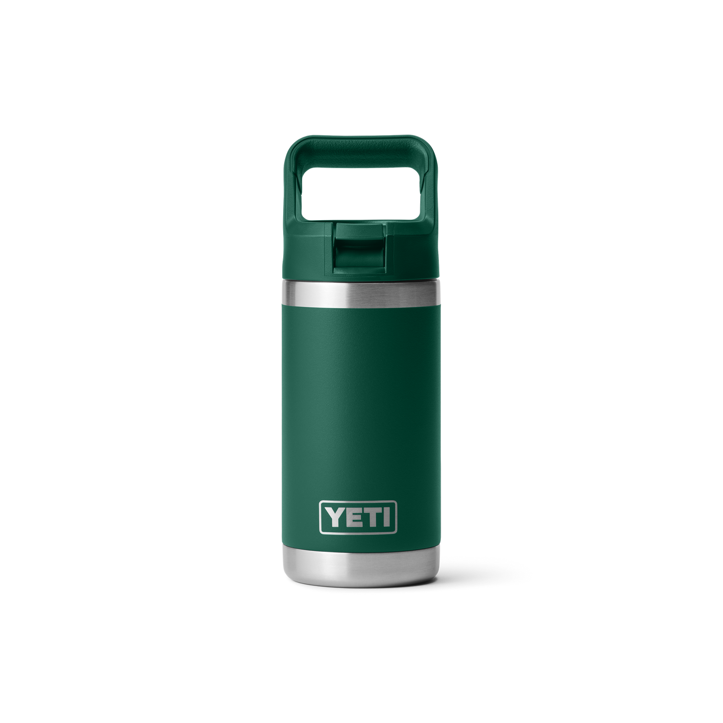 YETI Rambler® Jr 12 oz Fles van 355 ml voor kinderen Black Forest Green
