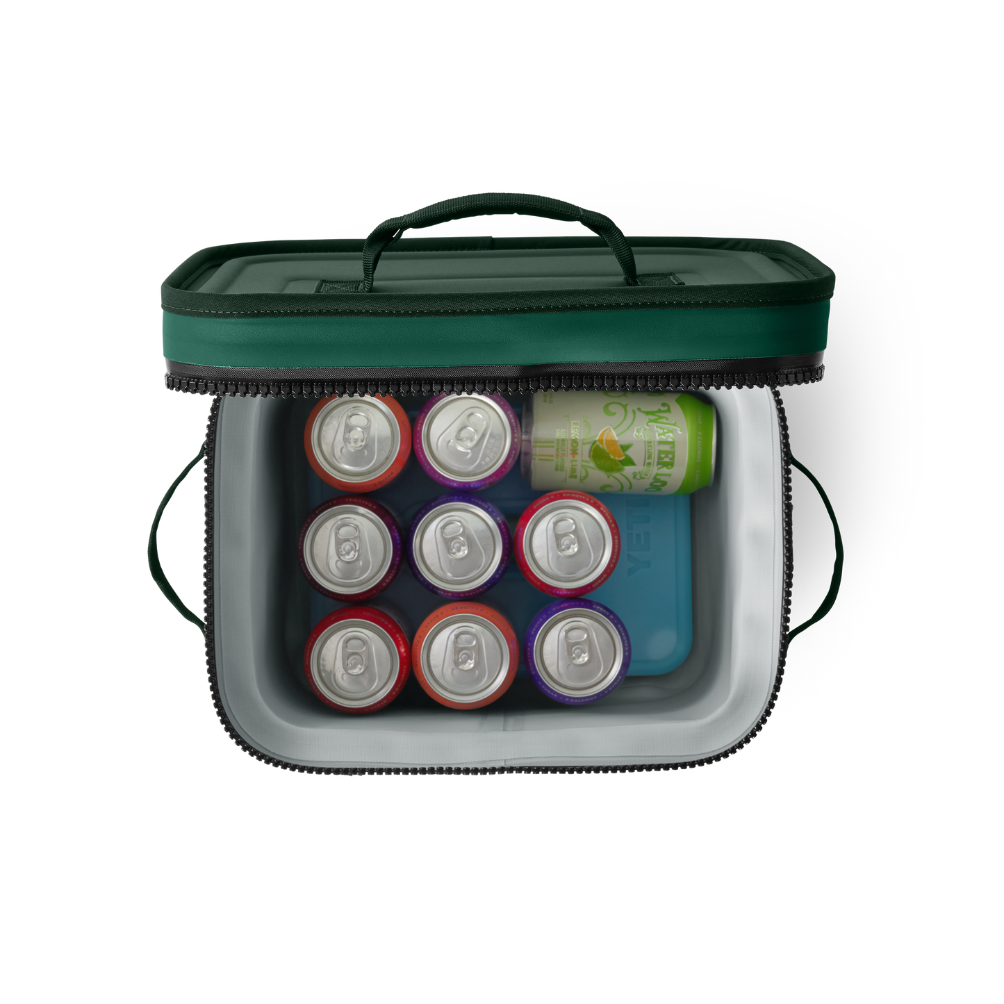 YETI Hopper Flip® 12 Soft Cooler Black Forest Green