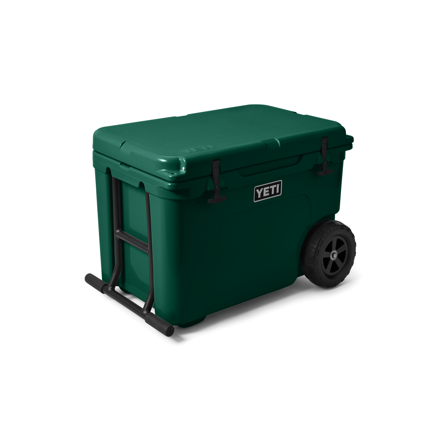 YETI Tundra Haul® Wheeled Cool Box Black Forest Green