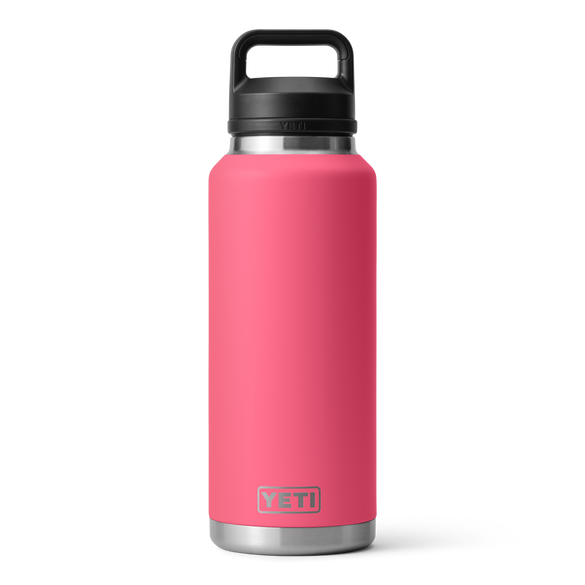 YETI RamblerĀ® 46 oz (1.4 L) Bottle With Chug Cap Tropical Pink