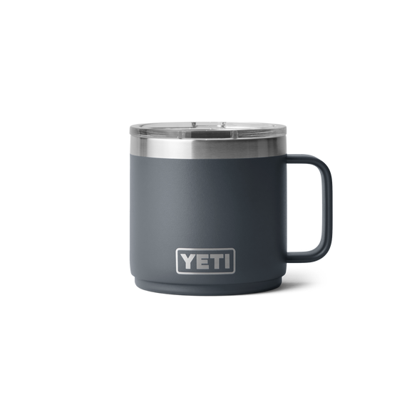 YETI Rambler® 14 oz (414 ml) Stapelbare Mok van Charcoal