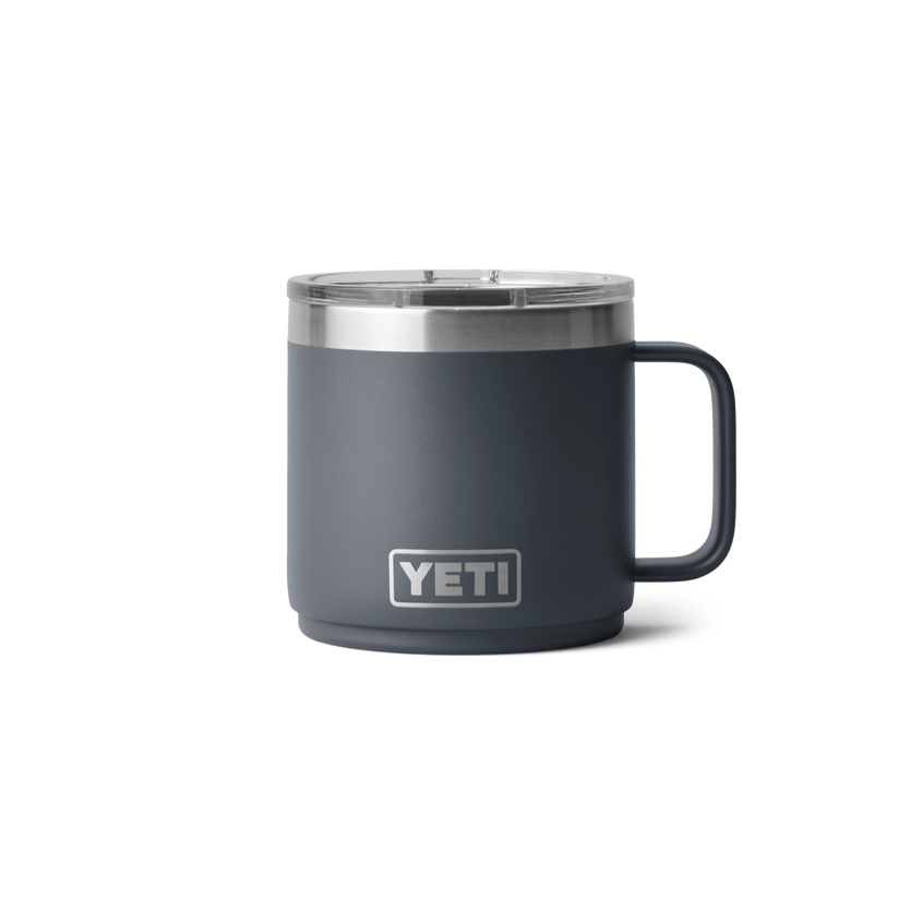 YETI Rambler® 14 oz (414 ml) Stapelbare Mok van Charcoal