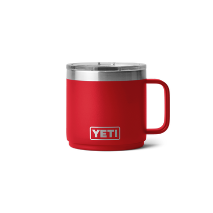 YETI Rambler® 14 oz (414 ml) Stapelbare Mok van Rescue Red