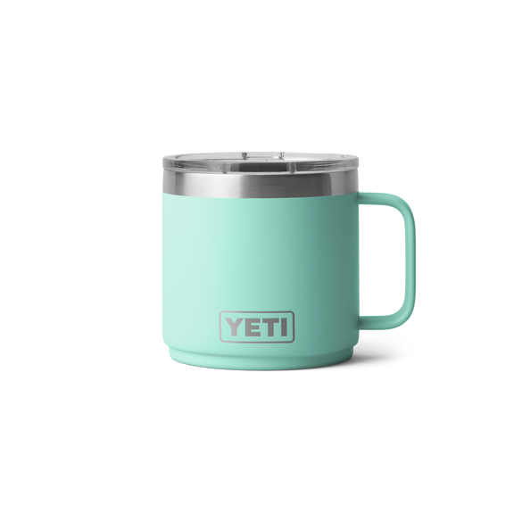 YETI Rambler® 14 oz (414 ml) Stapelbare Mok van Sea Foam