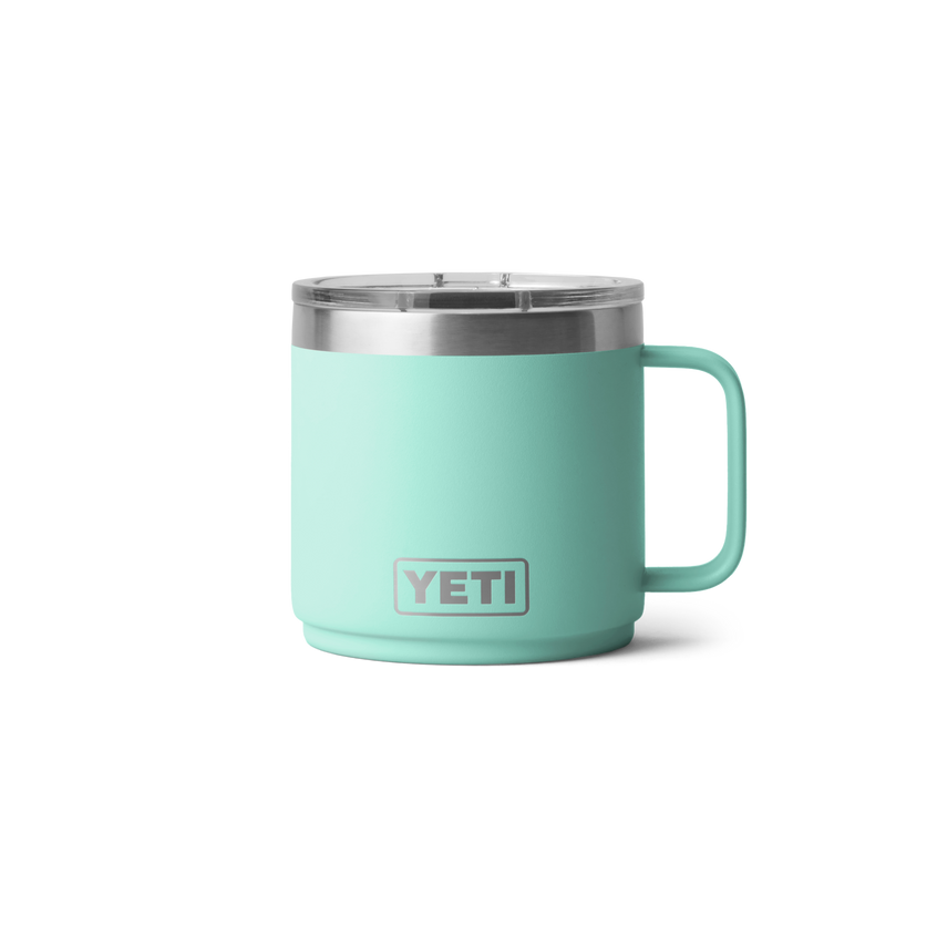 YETI Rambler® 14 oz (414 ml) Stapelbare Mok van Sea Foam