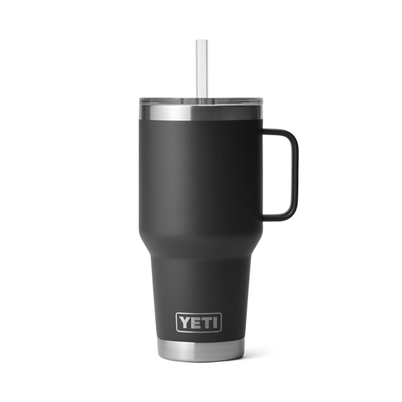 YETI Rambler® Mok Van 35 oz (994 ml) Met Rietjesdeksel Zwart