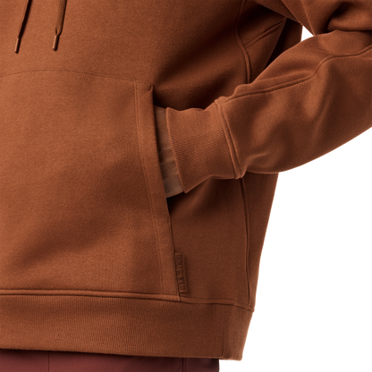 YETI YETI™ Logo Built for the Wild Fleece Hoodie Rust
