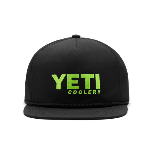 Yeti Coolers® Flat Brim Rope Hat Green