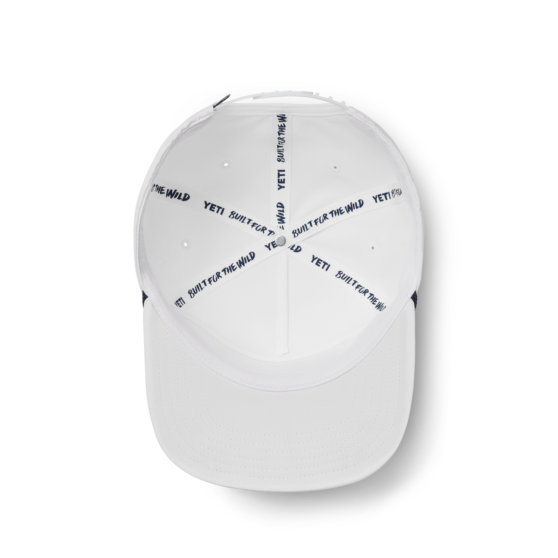 Yeti Coolers® Wildly Stronger Flat Brim Rope Hat White