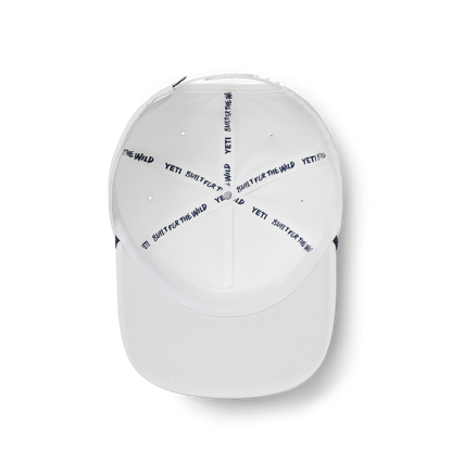 Yeti Coolers® Wildly Stronger Flat Brim Rope Hat White