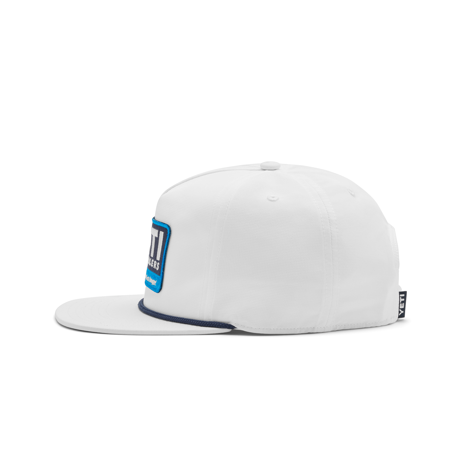Yeti Coolers® Wildly Stronger Flat Brim Rope Hat White