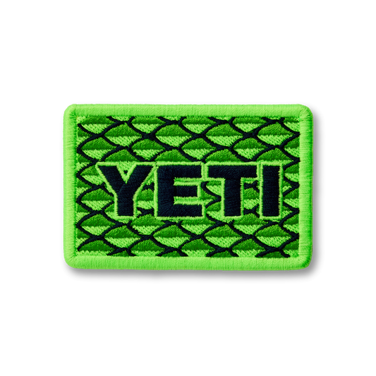 YETI Scales Patch Green