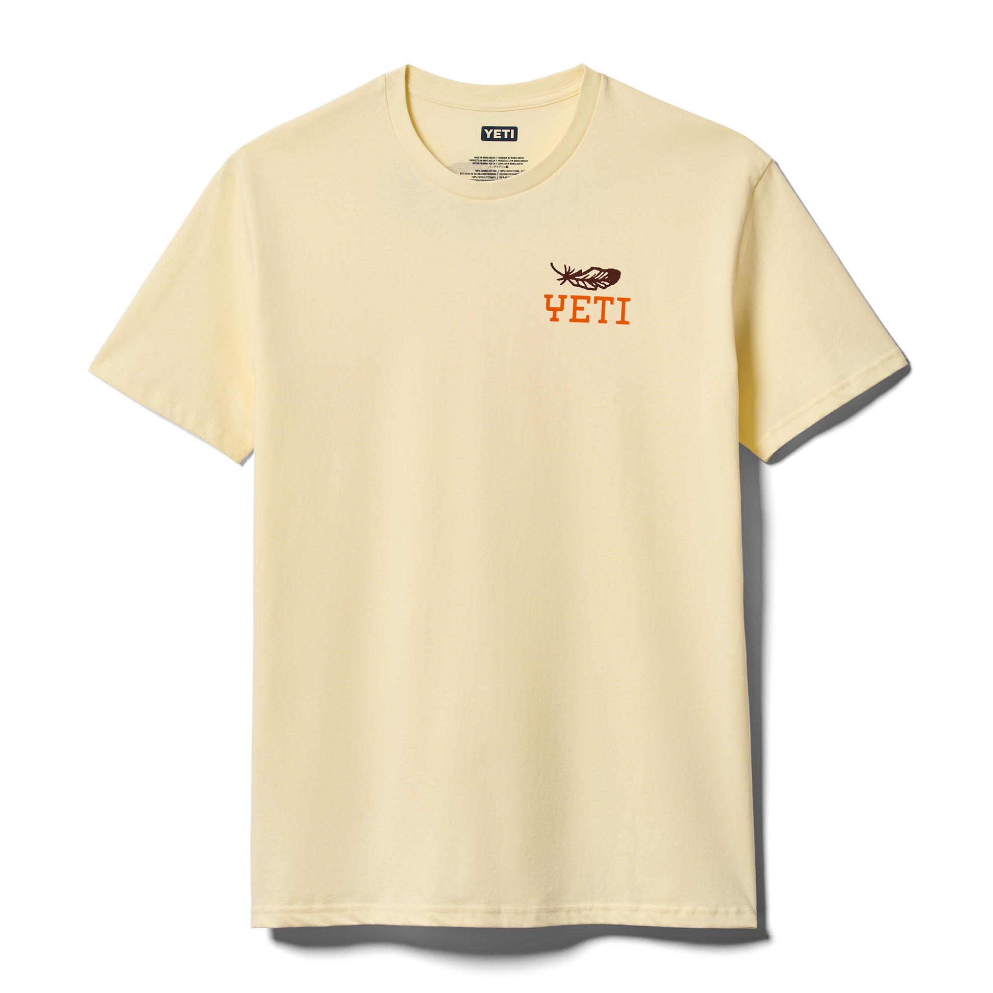 YETI Feather Short Sleeve T-Shirt Butter