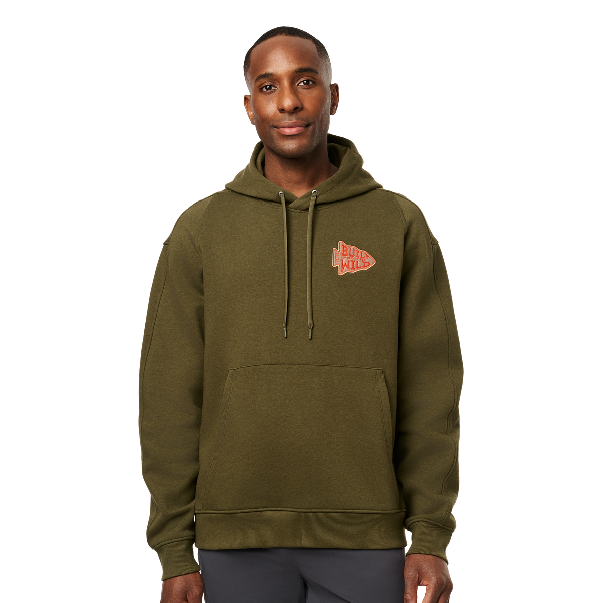 YETI Arrowhead Built for the Wild Pullover Fleece Hoodie Olive