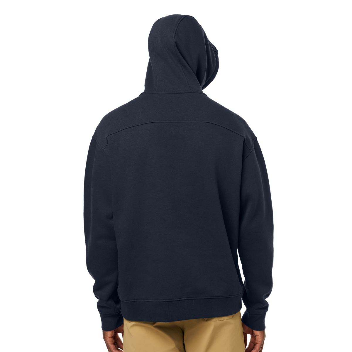 YETI Retro Built for the Wild Pullover Fleece Hoodie Navy