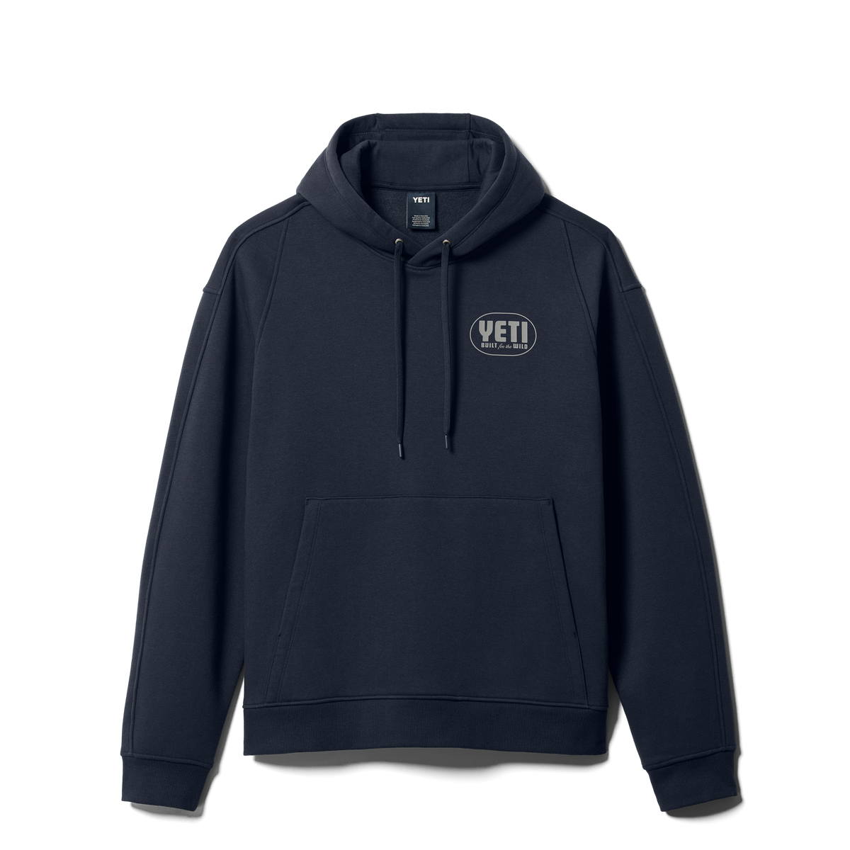 YETI Retro Built for the Wild Pullover Fleece Hoodie Navy