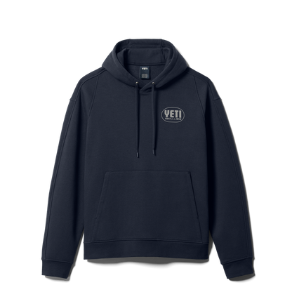 YETI Retro Built for the Wild Pullover Fleece Hoodie Navy