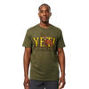 YETI Whitetail Short Sleeve T-Shirt Army