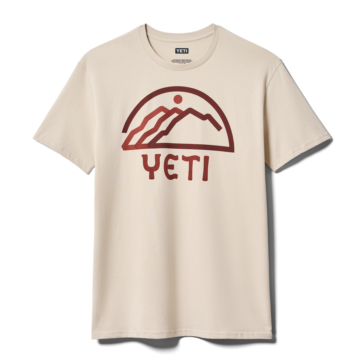 YETI Mountain Short Sleeve T-Shirt Bone