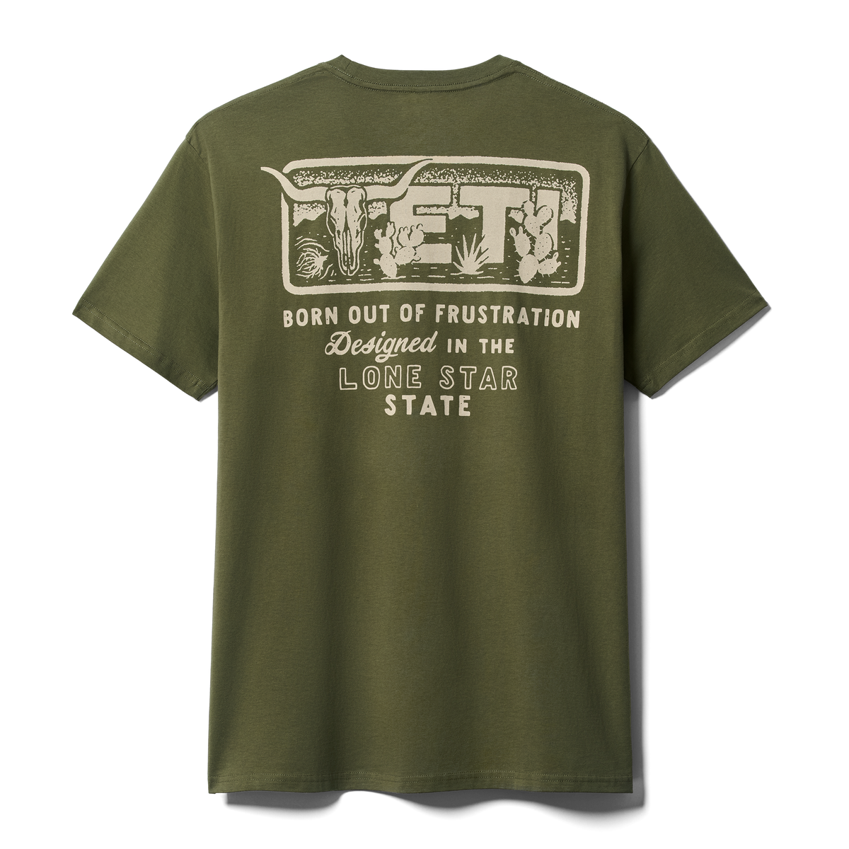 YETI Tejas Short Sleeve T-Shirt Army