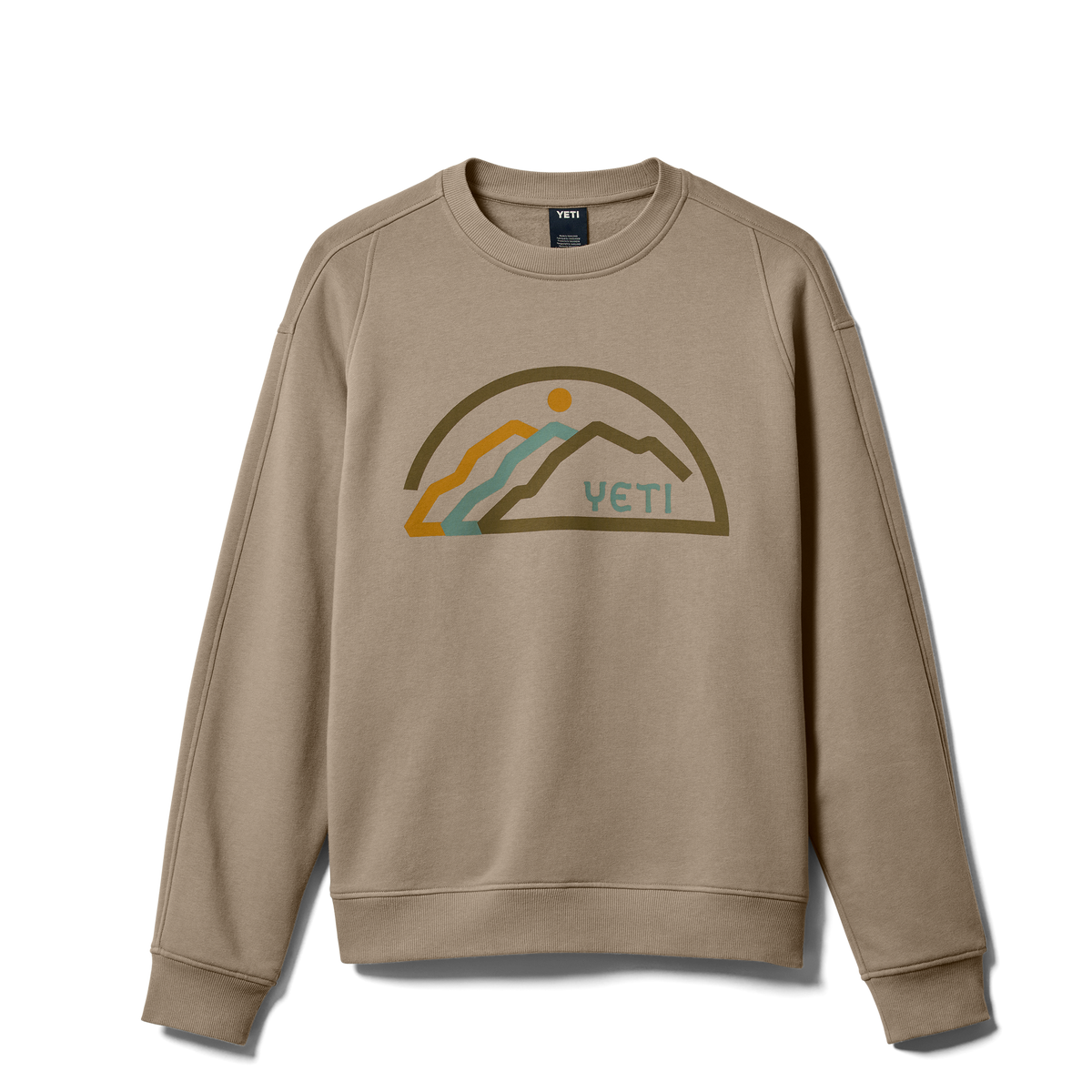 YETI™ Mountains Fleece Crew Neck Taupe