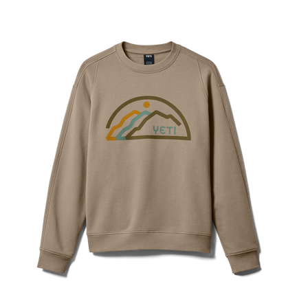 YETI™ Mountains Fleece Crew Neck Taupe