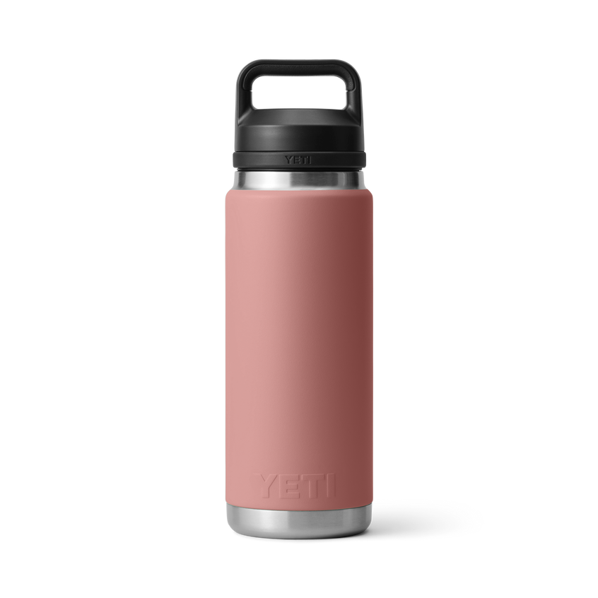 YETI Rambler® 26 oz Fles van 760 ml met Chug Cap Sandstone Pink