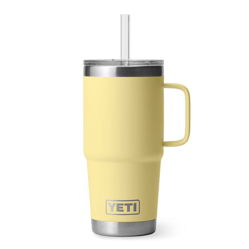 YETI Rambler® Mok Van 25 oz (710 ml) Met Rietjesdeksel Daybreak Yellow