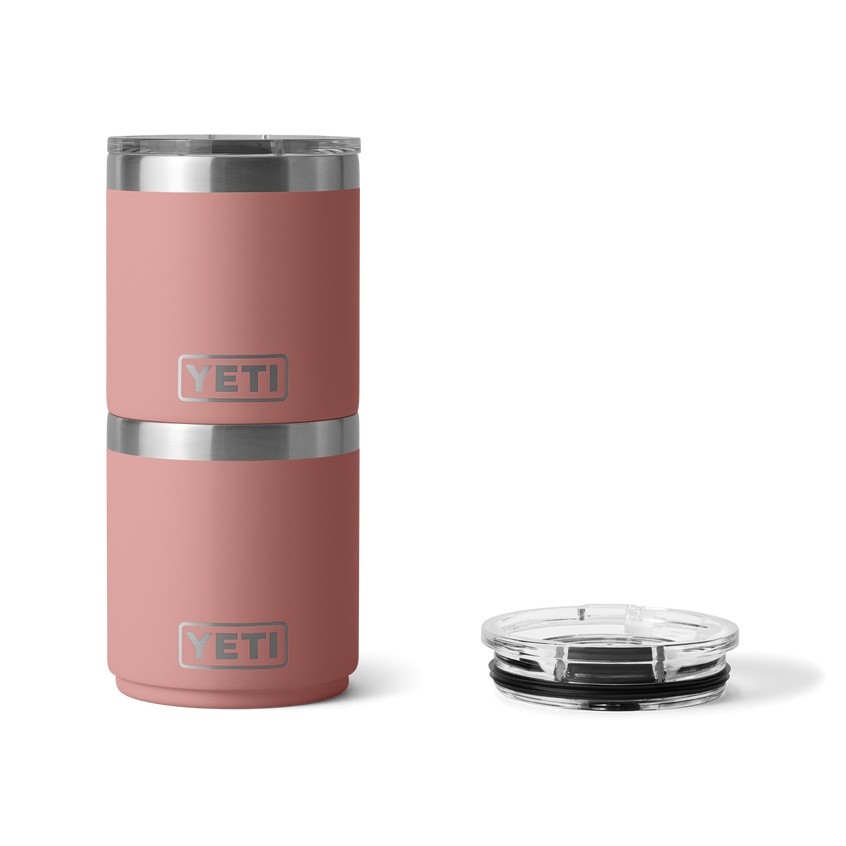 YETI Rambler® 10 OZ (296 ML) Stapelbare Lowball Sandstone Pink