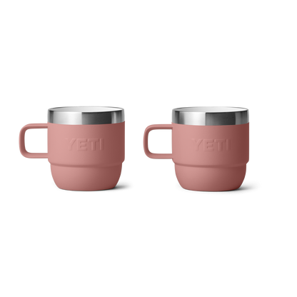 YETI Rambler® 6 oz (177 ml) stapelbare mokken Sandstone Pink