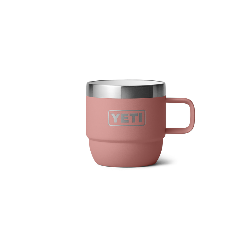 YETI Rambler® 6 oz (177 ml) stapelbare mokken Sandstone Pink