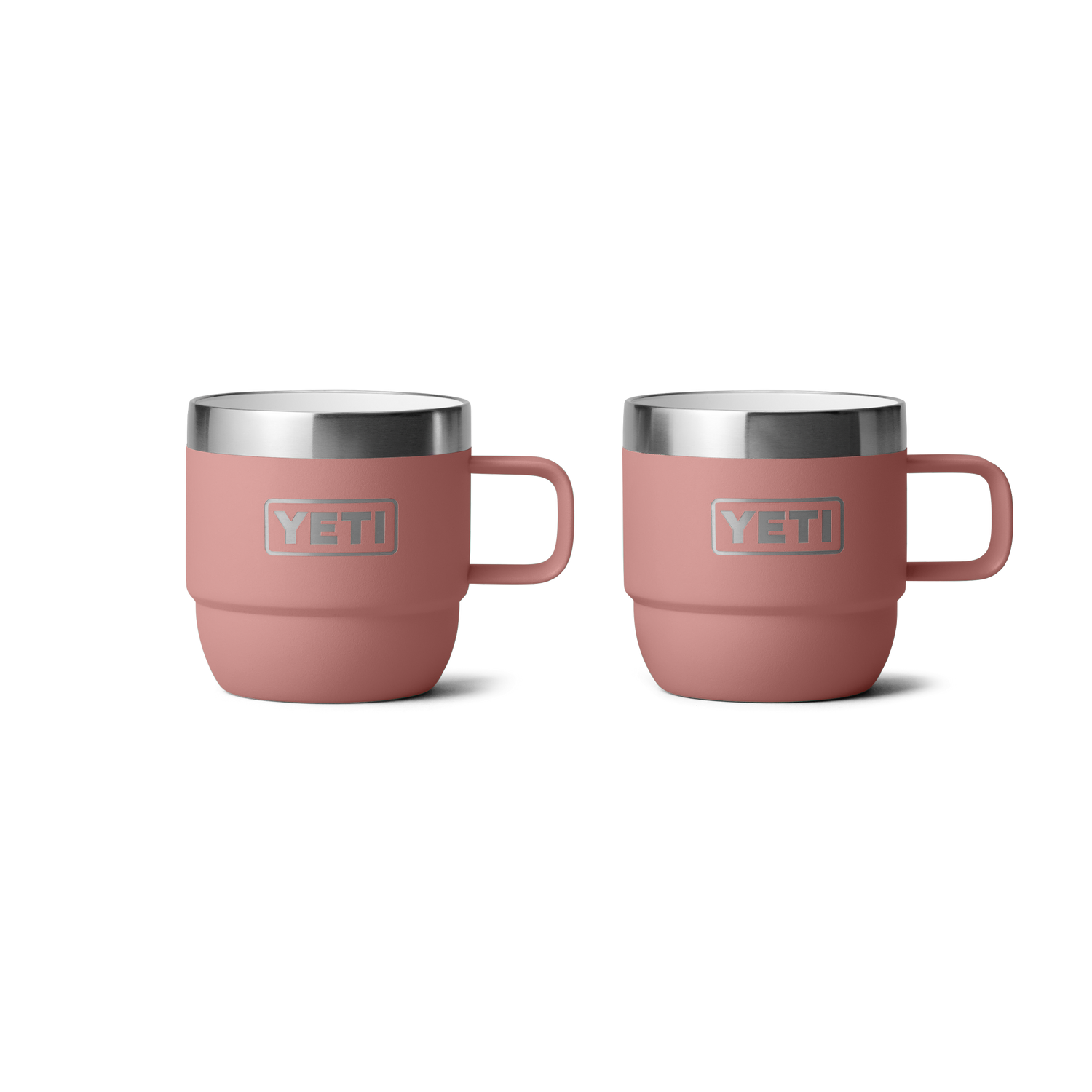 YETI Rambler® 6 oz (177 ml) stapelbare mokken Sandstone Pink