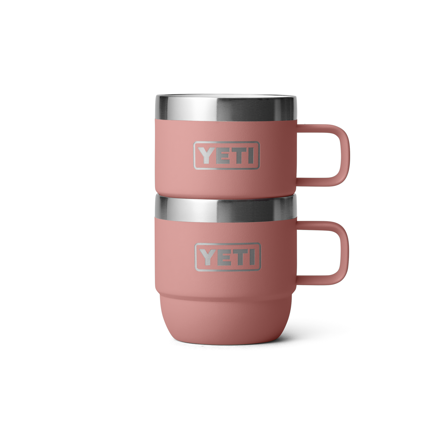 YETI Rambler® 6 oz (177 ml) stapelbare mokken Sandstone Pink