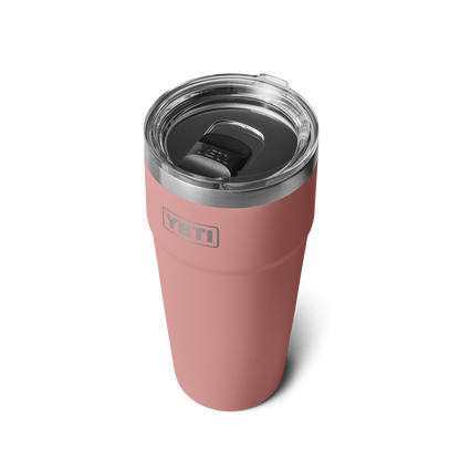 YETI Rambler® Stapelbare beker van 30 oz (887 ml) Sandstone Pink