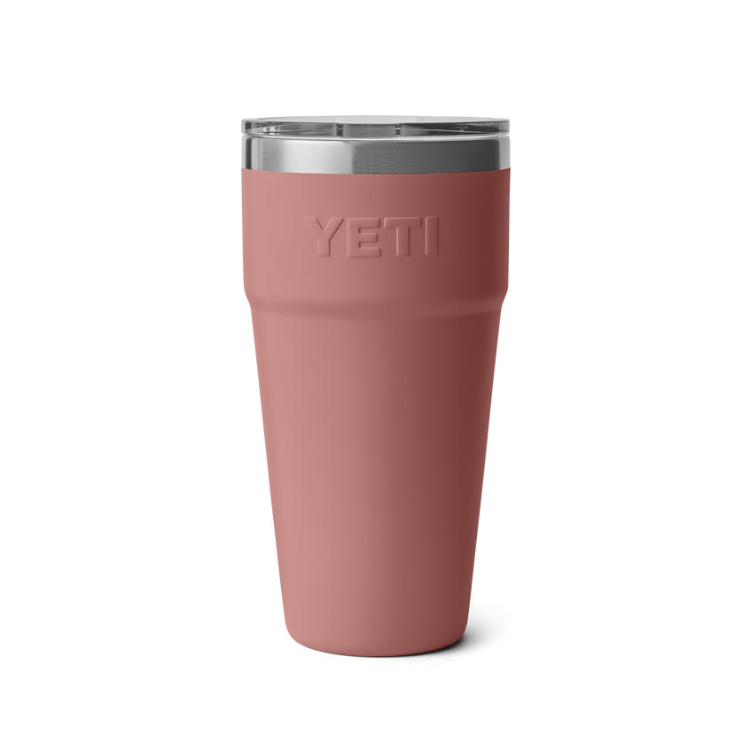 YETI Rambler® Stapelbare beker van 30 oz (887 ml) Sandstone Pink