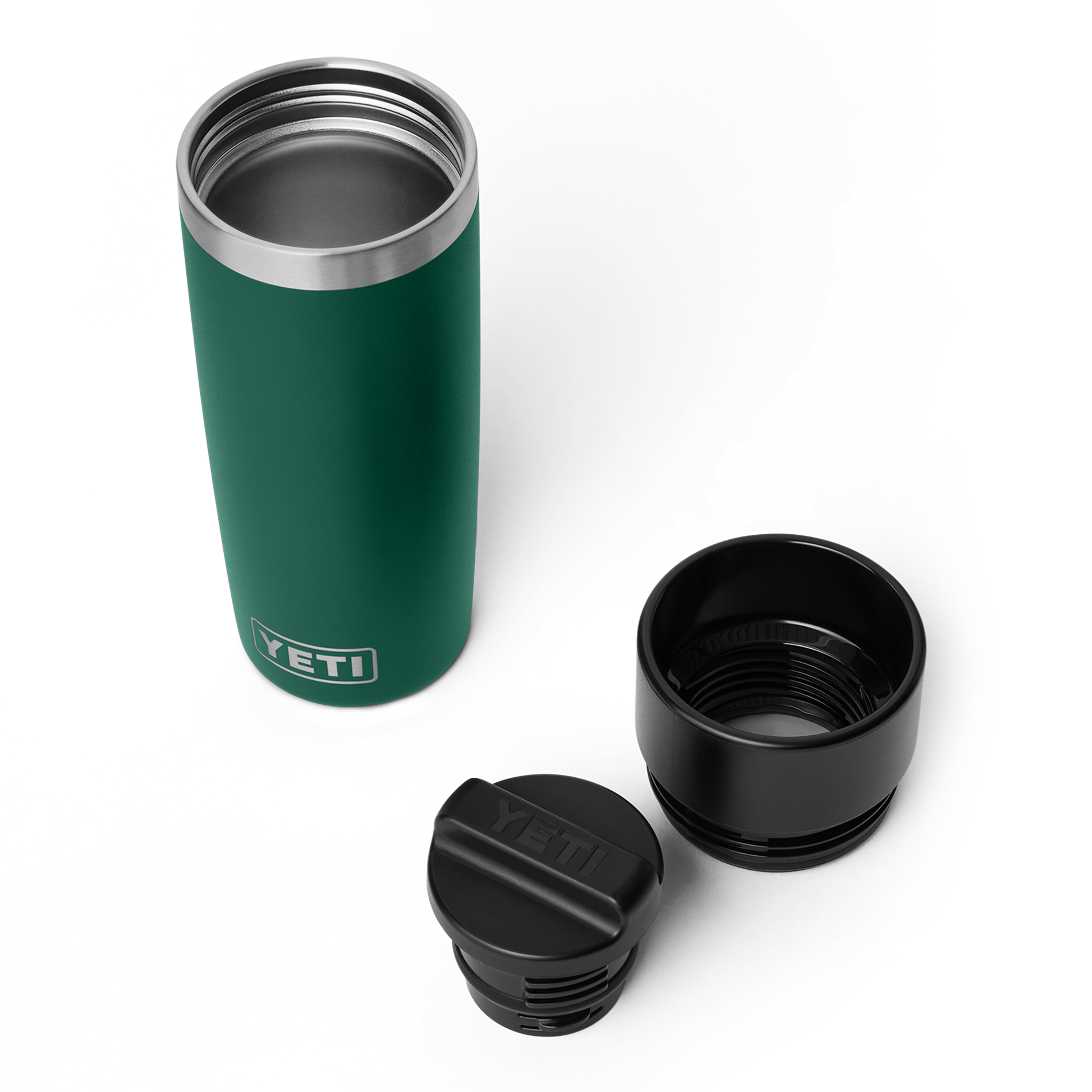 YETI Rambler® reisfles van 16 oz (473 ml) Black Forest Green