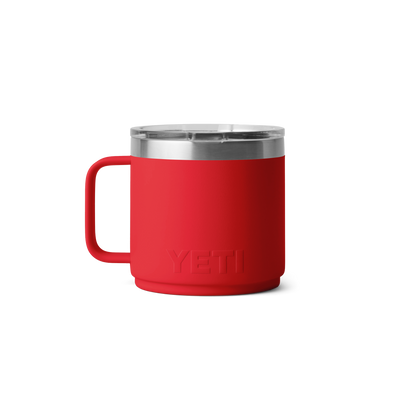 YETI Rambler® stapelbare mok van 414 ml (14 oz) rescue red