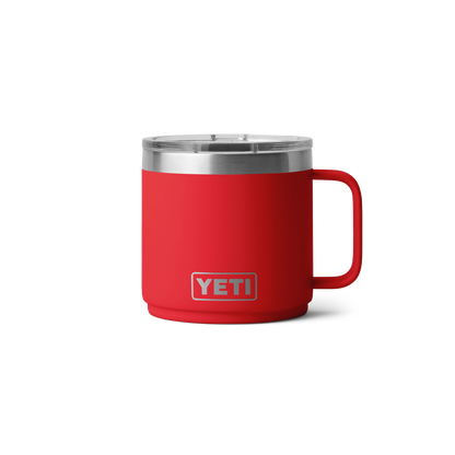 YETI Rambler® stapelbare mok van 414 ml (14 oz) rescue red