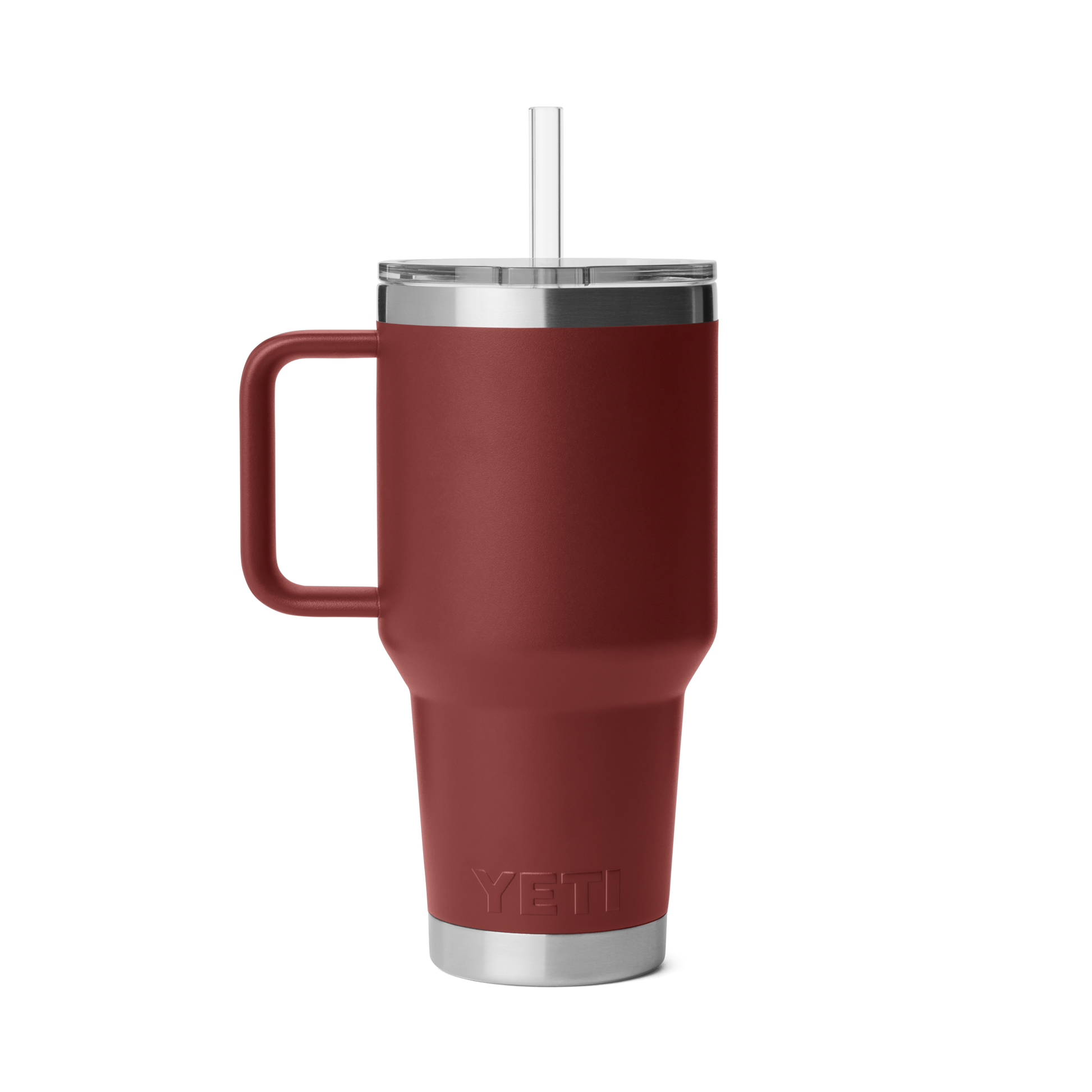 YETI Rambler® 35 oz (1 l) Straw Mug Stag Red