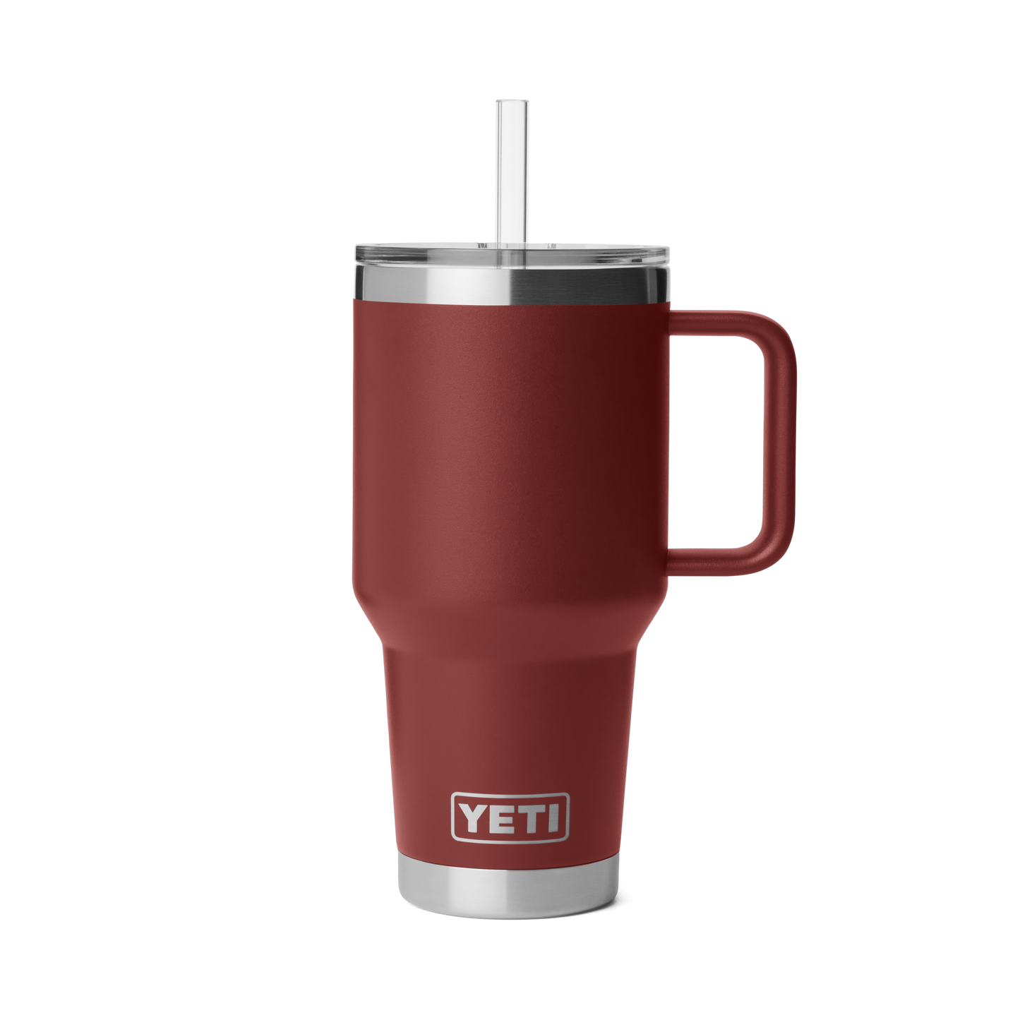 YETI Rambler® 35 oz (1 l) Straw Mug Stag Red