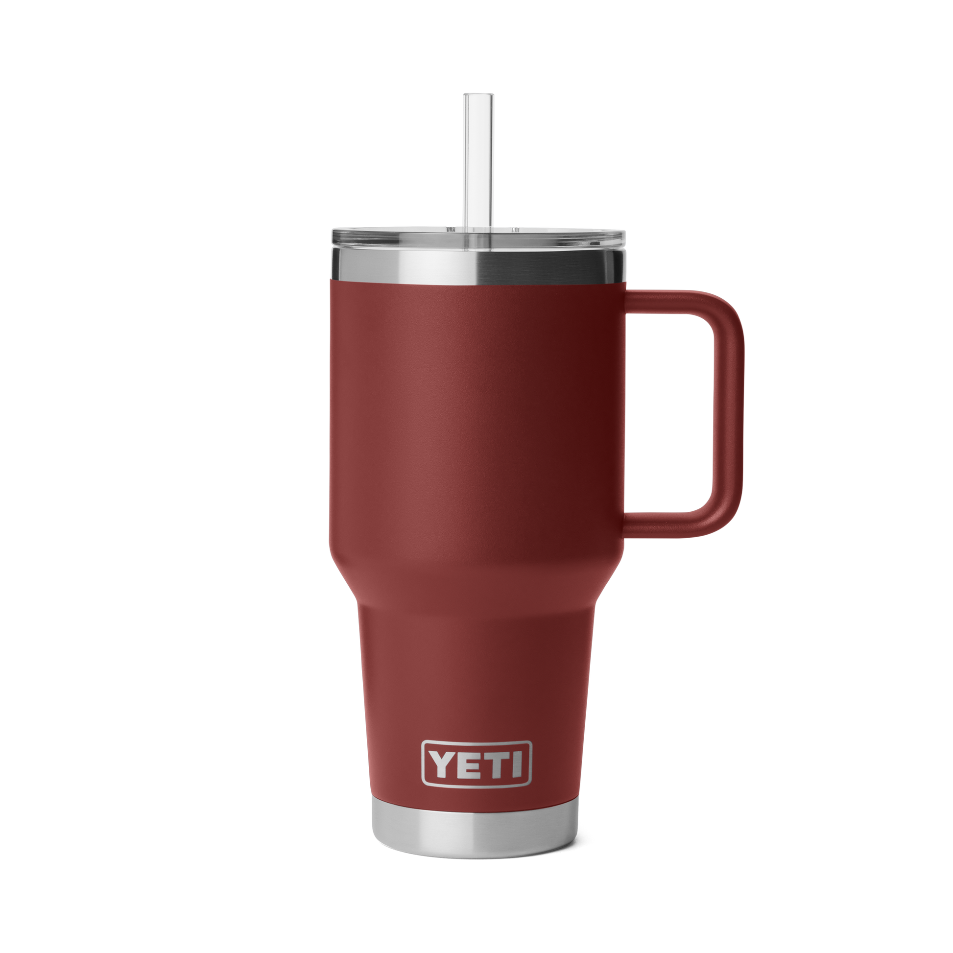 YETI Rambler® 35 oz (1 l) Straw Mug Stag Red