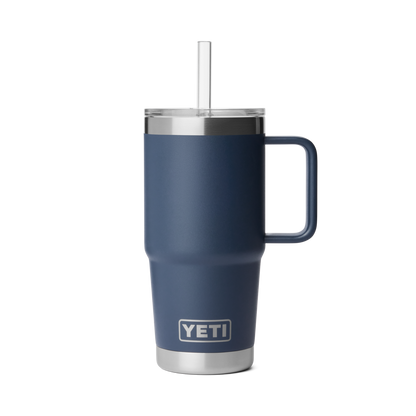 YETI Rambler® 25 oz (739 ml) Straw Mug 2.0 Navy